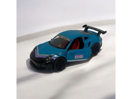 Die Cast Porsche Blue Silver Purple 12cm Discount