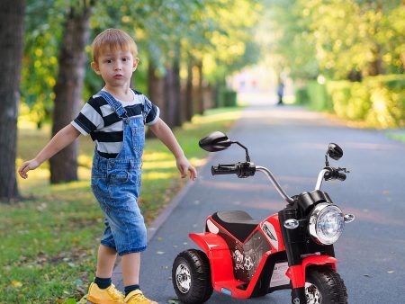 Kids Electric Motorcycle Ride-On Toy 3-Wheels Battery For Cheap