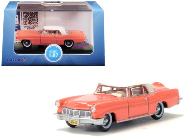 1956 Lincoln Continental Mark II Island Coral with Starmist White Top Hot on Sale