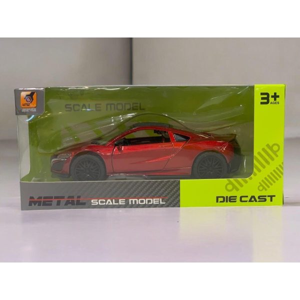 Die Cast Honda NSX Red 12cm Online now