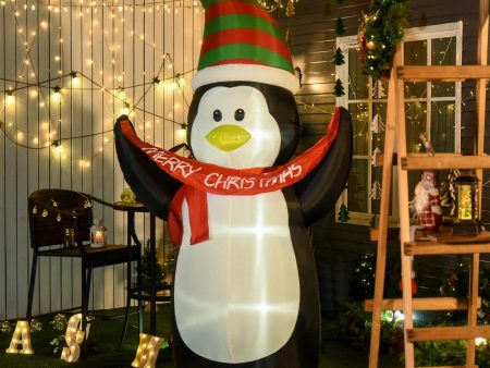 Christmas Inflatable Penguin LED Lights Indoor Outdoor Cheap