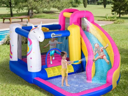 Kids Bounce Castle House Inflatable Trampoline Water Slide Online Hot Sale