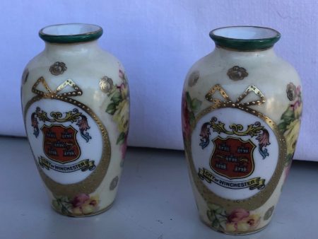 Pair of Gossware Vases Discount