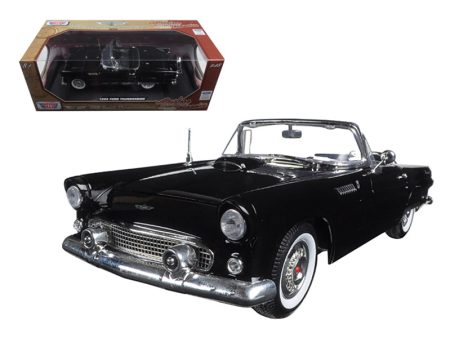 1956 Ford Thunderbird Black \Timeless Classics\  1 18 Diecast Model Online Hot Sale