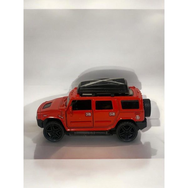 Die Cast Hummer Red 12cm Fashion