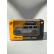 Die Cast Jeep Wrangler Black 12cm Fashion