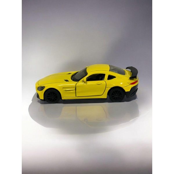 Die Cast Mercedes AMG Yellow 12cm Online now