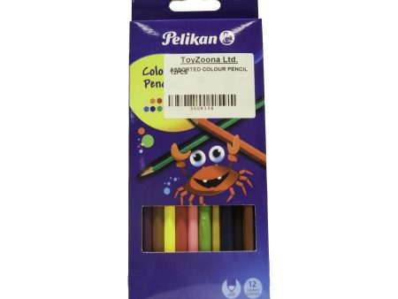 Assorted Colour Pencil 12Pcs Sale