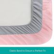 Crib Sheet - 2 Pack, Ultra Soft Microfiber, Pink Cloud & Grey Arrow (for Standard Crib  Toddler Bed) Cheap