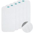 Changing Pad Liners - 5 Pack, Cotton, Waterproof & Absorbent & Skin-Friendly, Diaper Mat Discount