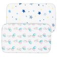 Muslin Crib Sheets - 2 Pack, Ultra Soft and Breathable, Star & Bunny (for Standard Crib  Toddler Bed) Online Hot Sale