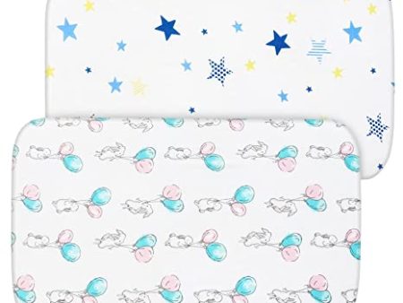 Muslin Crib Sheets - 2 Pack, Ultra Soft and Breathable, Star & Bunny (for Standard Crib  Toddler Bed) Online Hot Sale