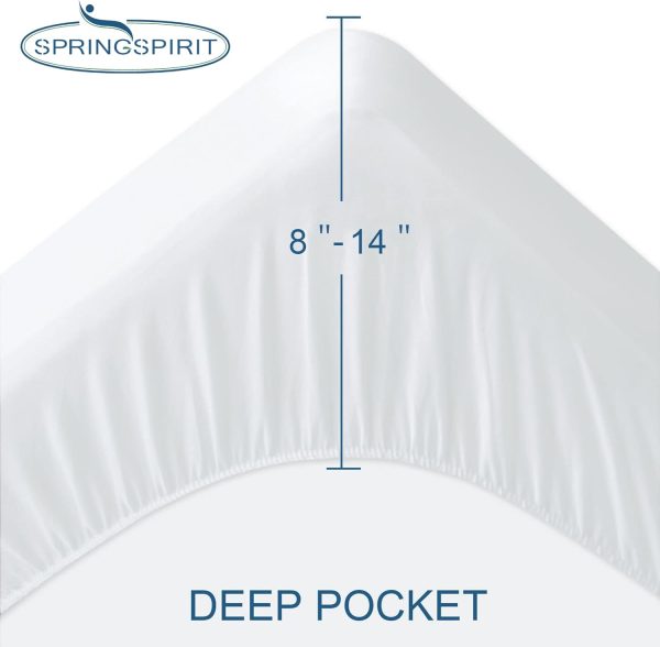 2 Pack Twin Mattress Protector Waterproof Mattress Pad Cover For Cheap