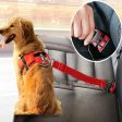 Adjustable Pet Cat Dog Car Seat Belt Pet Seat Vehicle Dog Harness Lead Clip Safety Lever Traction Dog Collars Dogs Accessoires Pets Products Online