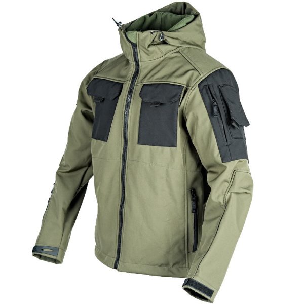 Tactical Soft Shell Jacket Tactical Windbreaker Waterproof Outdoor Online Sale