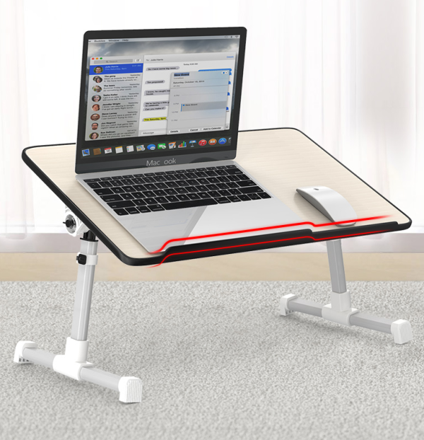 Adjustable Laptop Desk Stand Foldable Notebook Laptop Bed Table Can be Lifted Standing Online now