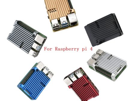 4 Generation Aluminum Alloy Cooling Shell Raspberry Pi4 Motherboard Protective Case Accessory For Discount