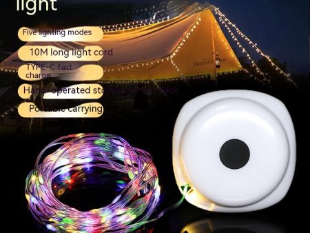 LED Christmas Festival Rechargeable Outdoor Camping Tent String Discount