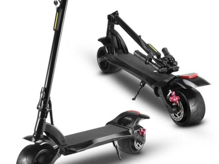 Double Drive Folding Scooter With Wide Tires For Cheap