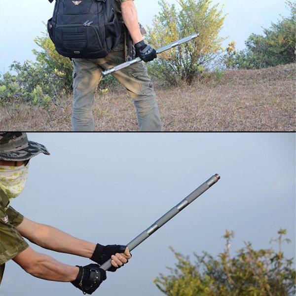 Outdoor Defense Tactical Stick Alpenstock Hiking Camping Equipment Multifunctional Walking Stick For Cheap