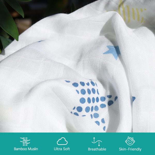 Muslin Crib Sheets - 2 Pack, Ultra Soft and Breathable, Star & Bunny (for Standard Crib  Toddler Bed) Online Hot Sale