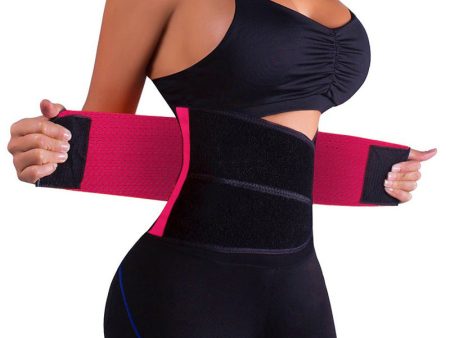 Waist Trimmer Belt Body Shaper Abdominal Trainer Weight Loss Fat Burning Straps on Sale