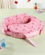 BABYHUG Cotton Feeding Pillow With Belt Moon Print - Pink Online Sale