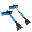 Car Cleaning Brush Ice Scraper Detachable Snow Shovel Brush Dust Remove Brush Auto Windshield Extendable Snow Brush Foam Handle For Sale