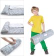 2 Pack Toddler Nap Mat with Removable Pillow and Fleece Minky Blanket, Lightweight Extra Large Kids Sleeping Bag for Preschool, Daycare, Portable Travel Camping Nap mats Machine Wash Cheap