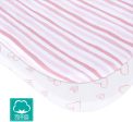 Bassinet Fitted Sheets Compatible with Dream On Me Skylar Bassinet & Bedside Sleeper- 2 Pack, Cotton Discount