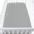 Waterproof Crib Sheet - 2 Pack, Ultra Soft Microfiber, Grey & Pink (for Standard Crib  Toddler Bed) For Cheap