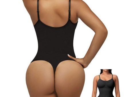 Women s Suspender Jumpsuit Fashion Casual Seamless Slim Body-shaping Corsets Bodysuit For Cheap