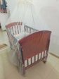 LUVLAP C-80 Baby Crib Cot with Bumper, Matress and Mosquito Net, Dimensions: 27*16.5*89.1 cm Online