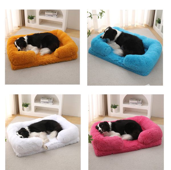 Plush Round Pet Bed Dog Bed Winter Online Hot Sale