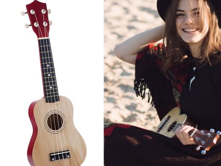 Children s beginner guitar ukulele For Cheap