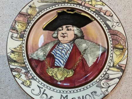 Royal Doulton The Mayor Plate D6283 on Sale