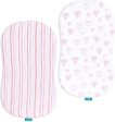 Bassinet Fitted Sheets Compatible with Halo BassiNest Flex, Baby Bassinet, 2 Pack, , Cotton Fashion