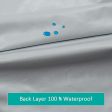 Waterproof Crib Sheet - 2 Pack, Ultra Soft Microfiber, White & Grey (for Standard Crib  Toddler Bed) Online