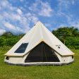 Yurt Tent Outdoor Camping Pyramid Chimney Sunscreen Fashion