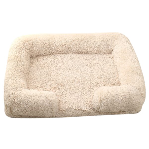 Plush Round Pet Bed Dog Bed Winter Online Hot Sale