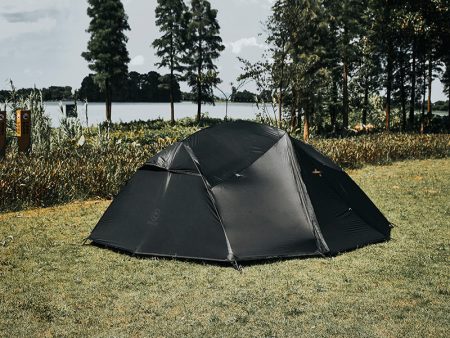 Double Layer Anti-storm Four Seasons Aluminum Pole Tent Outdoor Camping Tent Cheap