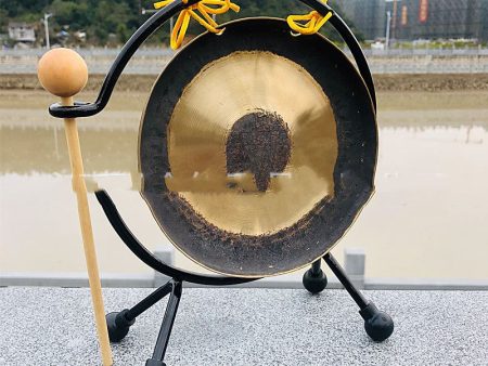 16CM Diameter With Frame Copper Gong Kindergarten Music Equipment Discount