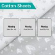 Cotton Sheet Compatible with Nestig Mini Crib - 2 Pack Online Hot Sale