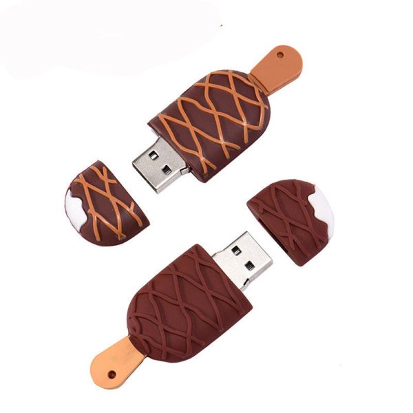 U Disk Simulation Oem Ice Cream 32G 64G Gift Custom Usb Usb   Drive Fashion