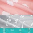 Crib Sheet - 2 Pack, Ultra Soft Microfiber, Pink Cloud & Grey Arrow (for Standard Crib  Toddler Bed) Cheap