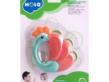 Hola Peacock Rattle E318B 1 For Cheap