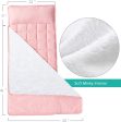 2 Pack Nap Mat with Pillow and Blanket for Toddlers, Nap Mats for Preschool Daycare, Quilted Kids Sleeping Bag for Girls Toddler Nap Mat, Durable & Machine Washable (Improved Thickness) Online