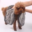 Chenille Pet Towel Dog Bath Towel Online now