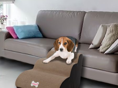 Small Dog Teddy On The Sofa To Bed Climbing Ladder Slope Model Online