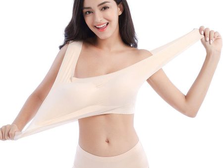 Women s Non-marking Non-steel Ring Tank Top Sports Bra Online Hot Sale